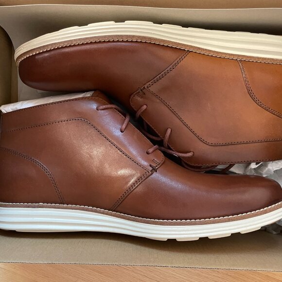 New Cole Haan Original Grand Chukka - Woodbury/Ivory - 10.5 (In Box) main image 4
